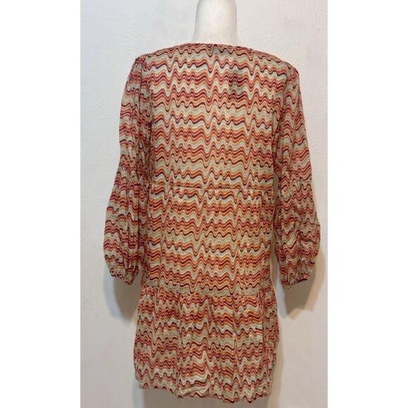 NWT Faithfull the Brand Pauletta Mini Dress Vadelia Print Size 4 Small Boho - Picture 6 of 10